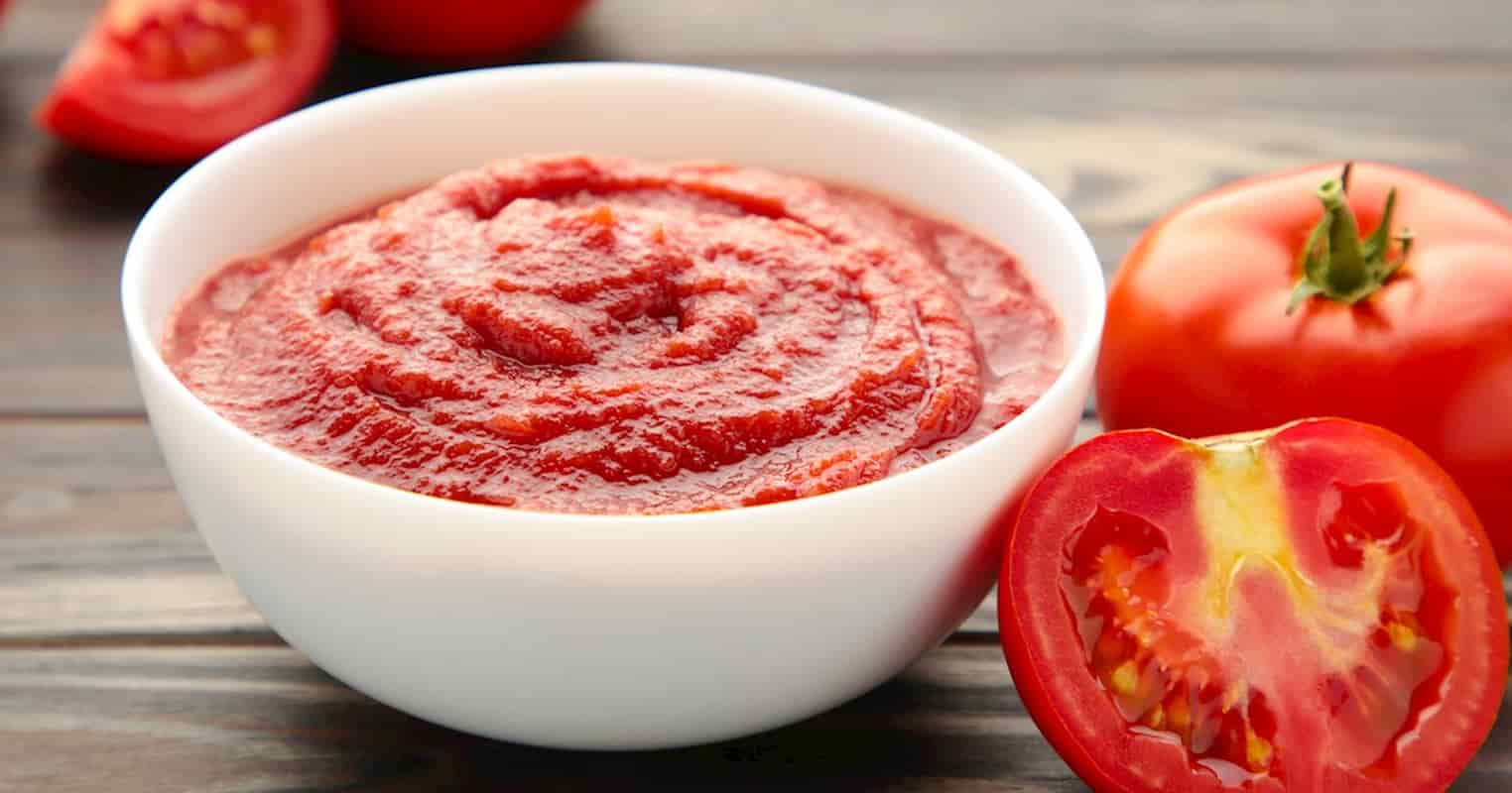 رب گوجه فرنگی بدون گلوتن مناسب رژیم های غذایی حساس